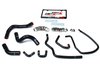57-1614-BLK Radiator Hose Kit, High-Temp 3-Ply Reinforced Silicone, Replace OEM Rubber Radiator Coolant Hoses - image 2