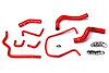 57-1614-RED Radiator Hose Kit, High-Temp 3-Ply Reinforced Silicone, Replace OEM Rubber Radiator Coolant Hoses - image 1