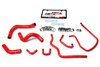 57-1614-RED Radiator Hose Kit, High-Temp 3-Ply Reinforced Silicone, Replace OEM Rubber Radiator Coolant Hoses - image 2