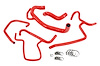 57-1616-RED Radiator and Heater Hose Kit, 3-Ply Reinforced Silicone, Replaces Rubber Radiator & Heater Coolant Hoses - image 1