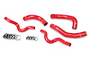 57-1630-RED Radiator Hose Kit, High-Temp 3-Ply Reinforced Silicone, Replace OEM Rubber Radiator Coolant Hoses - image 1