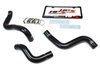 57-1634-BLK Radiator Hose Kit, High-Temp 3-Ply Reinforced Silicone, Replace OEM Rubber Radiator Coolant Hoses - image 2