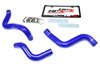 57-1634-BLUE Radiator Hose Kit, High-Temp 3-Ply Reinforced Silicone, Replace OEM Rubber Radiator Coolant Hoses - image 2
