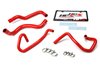 57-1640-RED Coolant Hose Kit, High-Temp 3-Ply Reinforced Silicone, Replace Rubber Radiator Heater Coolant Hoses - image 2