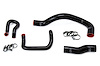 57-1641-BLK Coolant Hose Kit, High-Temp 3-Ply Reinforced Silicone, Replace Rubber Radiator Heater Coolant Hoses