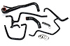 57-1646-BLK Coolant Hose Kit, High-Temp 3-Ply Reinforced Silicone, Replace Rubber Radiator Heater Coolant Hoses - image 1