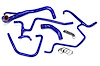 57-1646-BLUE Coolant Hose Kit, High-Temp 3-Ply Reinforced Silicone, Replace Rubber Radiator Heater Coolant Hoses - image 1