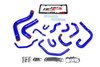 57-1654-BLUE Coolant Hose Kit, High-Temp 3-Ply Reinforced Silicone, Replace Rubber Radiator Heater Coolant Hoses - image 2