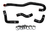 57-1655-BLK Heater Hose Kit, High-Temp 3-Ply Reinforced Silicone, Replace OEM Rubber Heater Coolant Hoses - image 1