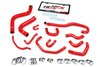 57-1656-RED Coolant Hose Kit, High-Temp 3-Ply Reinforced Silicone, Replace Rubber Radiator Heater Coolant Hoses - image 2