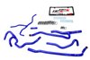 57-1660-BLUE Heater Hose Kit, High-Temp 3-Ply Reinforced Silicone, Replace OEM Rubber Heater Coolant Hoses - image 2