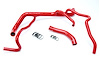 57-1664-RED Radiator Hose Kit, High-Temp 3-Ply Reinforced Silicone, Replace OEM Rubber Radiator Coolant Hoses - image 1