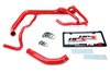 57-1664-RED Radiator Hose Kit, High-Temp 3-Ply Reinforced Silicone, Replace OEM Rubber Radiator Coolant Hoses - image 2