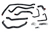 57-1666-BLK Radiator Hose Kit, High-Temp 3-Ply Reinforced Silicone, Replace OEM Rubber Radiator Coolant Hoses