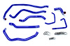 57-1666-BLUE Radiator Hose Kit, High-Temp 3-Ply Reinforced Silicone, Replace OEM Rubber Radiator Coolant Hoses - image 1