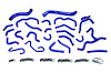 57-1670-BLUE Coolant Hose Kit, High-Temp 3-Ply Reinforced Silicone, Replace Rubber Radiator Heater Coolant Hoses - image 1