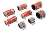 57-1672 Intercooler Hose Kit, High-Temp 4-Ply Reinforced Silicone, Replaces OEM Rubber Intercooler Turbo Boots - image 1