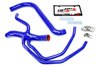 57-1673-BLUE Radiator Hose Kit, High-Temp 3-Ply Reinforced Silicone, Replace OEM Rubber Radiator Coolant Hoses - image 2