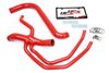 57-1673-RED Radiator Hose Kit, High-Temp 3-Ply Reinforced Silicone, Replace OEM Rubber Radiator Coolant Hoses - image 2