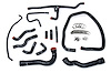 57-1674-BLK Coolant Hose Kit, High-Temp 3-Ply Reinforced Silicone, Replace Rubber Radiator Heater Coolant Hoses - image 1