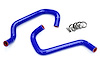 57-1701-BLUE Heater Hose Kit, High-Temp 3-Ply Reinforced Silicone, Replace OEM Rubber Heater Coolant Hoses - image 1