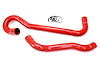 57-1704-RED Radiator Hose Kit, High-Temp 3-Ply Reinforced Silicone, Replace OEM Rubber Radiator Coolant Hoses - image 1