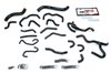 57-1709-BLK Coolant Hose Kit, High-Temp 3-Ply Reinforced Silicone, Replace Rubber Radiator Heater Coolant Hoses - image 3