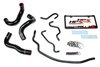 57-1724-BLK Radiator Hose Kit, High-Temp 3-Ply Reinforced Silicone, Replace OEM Rubber Radiator Coolant Hoses - image 2