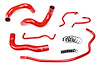57-1724-RED Radiator Hose Kit, High-Temp 3-Ply Reinforced Silicone, Replace OEM Rubber Radiator Coolant Hoses - image 1