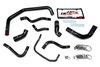 57-1728-BLK Radiator Hose Kit, High-Temp 3-Ply Reinforced Silicone, Replace OEM Rubber Radiator Coolant Hoses - image 2