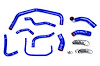 57-1728-BLUE Radiator Hose Kit, High-Temp 3-Ply Reinforced Silicone, Replace OEM Rubber Radiator Coolant Hoses - image 1