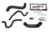 57-1732-BLK Coolant Hose Kit, High-Temp 3-Ply Reinforced Silicone, Replace Rubber Radiator Heater Coolant Hoses - image 2