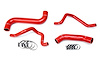 57-1733-RED Coolant Hose Kit, High-Temp 3-Ply Reinforced Silicone, Replace Rubber Radiator Heater Coolant Hoses - image 1