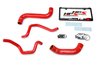 57-1734-RED Coolant Hose Kit, High-Temp 3-Ply Reinforced Silicone, Replace Rubber Radiator Heater Coolant Hoses - image 2