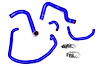 57-1746-BLUE Coolant Hose Kit, High-Temp 3-Ply Reinforced Silicone, Replace Rubber Radiator Heater Coolant Hoses - image 1
