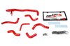 57-1766-RED Heater Hose Kit, High-Temp 3-Ply Reinforced Silicone, Replace OEM Rubber Heater Coolant Hoses - image 3