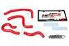 57-1769-RED Heater Hose Kit, High-Temp 3-Ply Reinforced Silicone, Replace OEM Rubber Heater Coolant Hoses - image 2