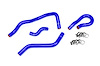 57-1773-BLUE Heater Hose Kit, 3-Ply Reinforced Silicone, Replaces Rubber Heater Coolant & Water Bypass Hoses - image 1