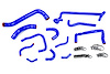 57-1782-BLUE Coolant Hose Kit, High-Temp 3-Ply Reinforced Silicone, Replace Rubber Radiator Heater Coolant Hoses - image 1