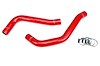 57-1784-RED Radiator Hose Kit, High-Temp 3-Ply Reinforced Silicone, Replace OEM Rubber Radiator Coolant Hoses - image 1