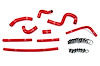 57-1798-RED Heater Hose Kit, High-Temp 3-Ply Reinforced Silicone, Replace OEM Rubber Heater Coolant Hoses - image 1