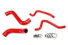 57-1809-RED Radiator and Heater Hose Kit, 3-Ply Reinforced Silicone, Replaces Rubber Radiator & Heater Coolant Hoses - image 1