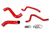 57-1810-RED Radiator and Heater Hose Kit, 3-Ply Reinforced Silicone, Replaces Rubber Radiator & Heater Coolant Hoses - image 1
