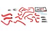 57-1812-RED Coolant Hose Kit, High-Temp 3-Ply Reinforced Silicone, Replace OEM Radiator Heater Ancillary Hoses - image 2