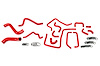 57-1814-RED Coolant Hose Kit, High-Temp 3-Ply Reinforced Silicone, Replace OEM Radiator Heater Ancillary Hoses - image 1