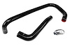 57-1818-BLK Radiator Hose Kit, 3-Ply Reinforced Silicone, Replaces Rubber Radiator Coolant Hoses - image 1