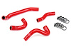 57-1824-RED Radiator Hose Kit, 3-Ply Reinforced Silicone, Replaces Rubber Radiator Coolant Hoses
