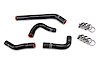 57-1825-BLK Radiator Hose Kit, High-Temp 3-Ply Reinforced Silicone, Replaces OEM Rubber Radiator Coolant Hoses