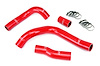 57-1829-RED Radiator Hose Kit, 3-Ply Reinforced Silicone, Replaces Rubber Radiator Coolant Hoses - image 1