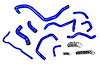 57-1838-BLUE Radiator Hose Kit, High-Temp 3-Ply Reinforced Silicone, Replace OEM Rubber Radiator Coolant Hoses - image 1